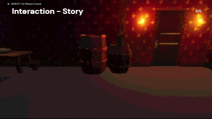 Interaction with story elements